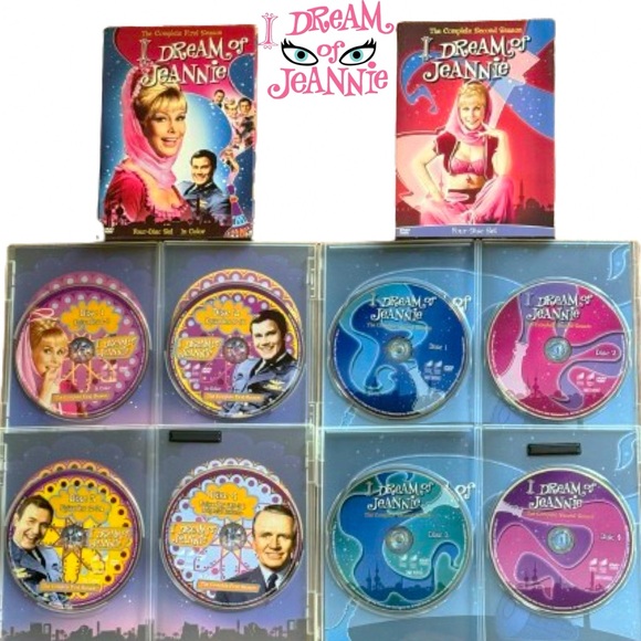 NEW I Dream of Jeannie Seasons 1 thru 4 Disc DVD Set - Picture 3 of 4